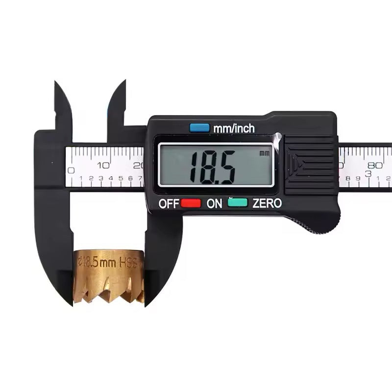 150mm/100mm Digital Vernier Caliper - Carbon Fiber Micrometer Gauge