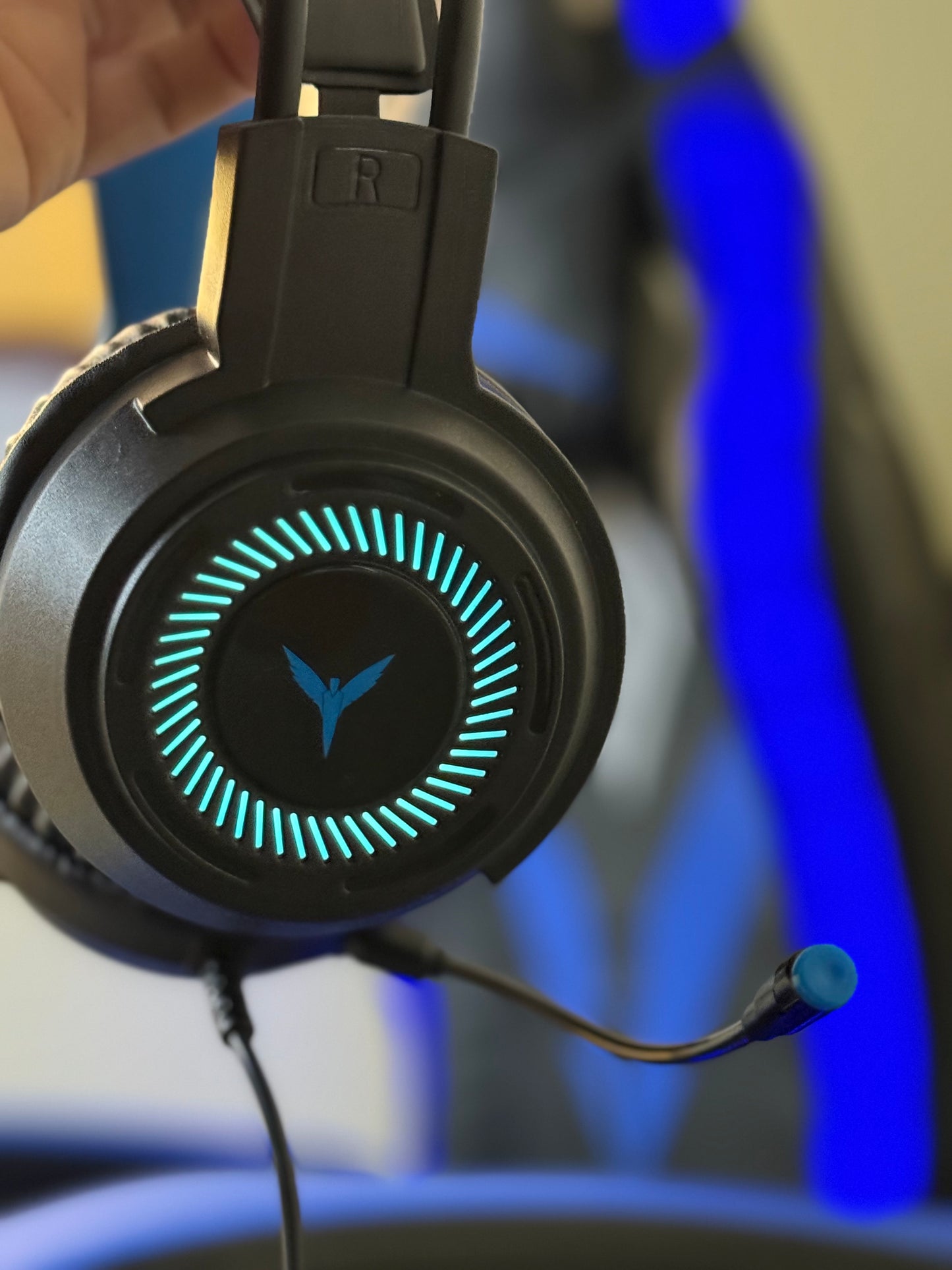 Premium RGB Gaming Headset with Mic – Immersive 7.1 Surround Sound