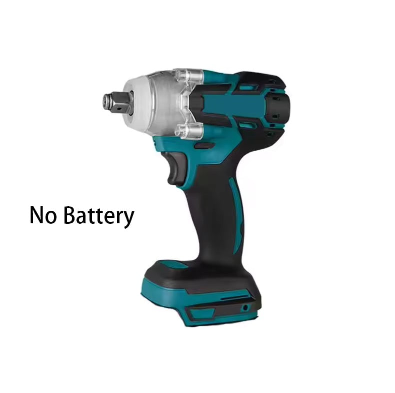 Brushless Cordless Impact Wrench – 3000N Compatible with Makita 18V Battery | Power Tool & Hand Drill