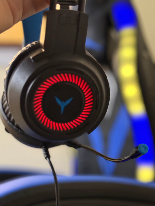 Premium RGB Gaming Headset with Mic – Immersive 7.1 Surround Sound