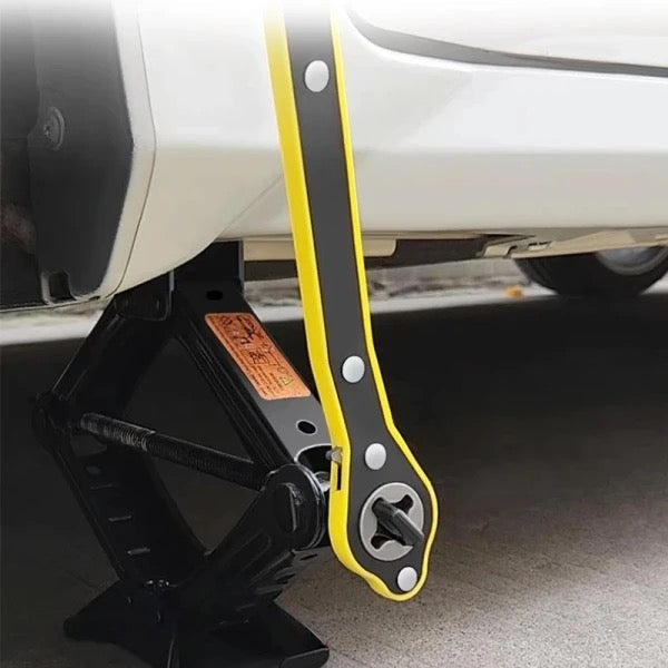 Advanced Pro Auto Labor-Saving Ratchet Wrench & Tire Jack Removal Tool – Cross Car Rocker Arm