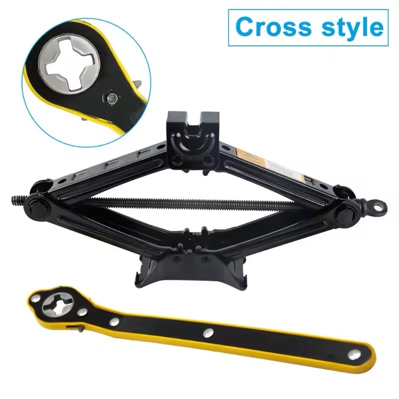 Advanced Pro Auto Labor-Saving Ratchet Wrench & Tire Jack Removal Tool – Cross Car Rocker Arm